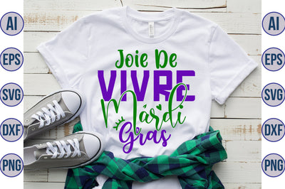 Joie De Vivre Mardi Gras svg SVG nirmal108roy 
