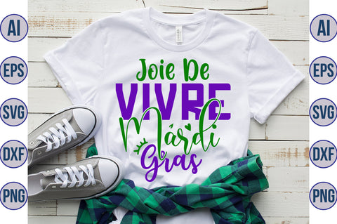 Joie De Vivre Mardi Gras svg SVG nirmal108roy 