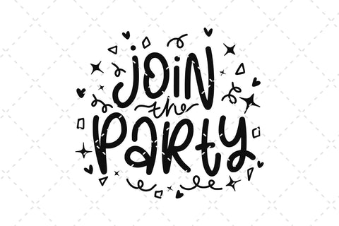 Join The Party SVG Cut File SVG dapiyupi store 