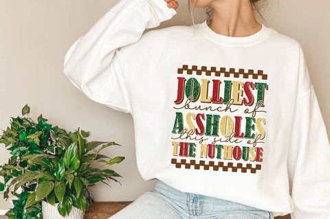 Jolliest Bunch Christmas Sublimation Sublimation Jagonath Roy 