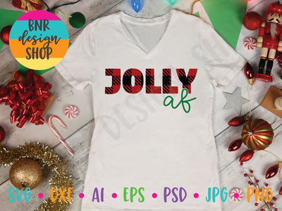 Jolly AF SVG SVG BNRDesignShop 