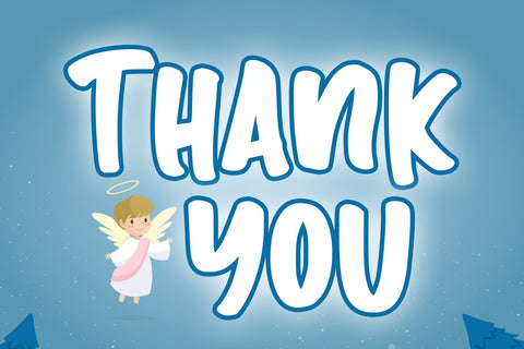 Jolly Angel Font Stefani Letter 