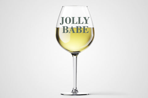 Jolly Babe Christmas SVG SVG Style and Stencil 