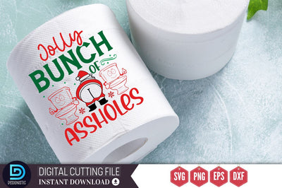 Jolly bunch of assholes SVG SVG DESIGNISTIC 