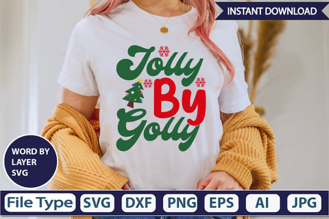 Jolly By Golly SVG Cut File SVGs,Quotes and Sayings,Food & Drink,On Sale, Print & Cut SVG DesignPlante 503 