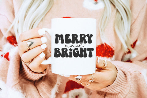 Jolly Days - Retro Christmas Font Font KA Designs 