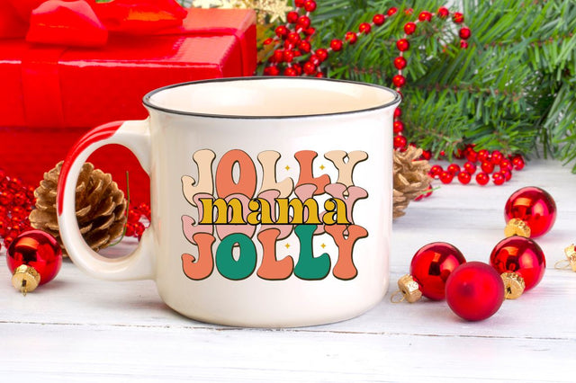 Jolly Jolly Jolly mama SVG SVG DESIGNISTIC 