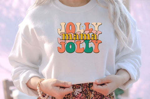 Jolly Jolly Jolly mama SVG SVG DESIGNISTIC 