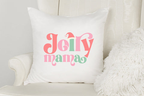Jolly Mama SVG, Retro Christmas SVG Design SVG CraftLabSVG 