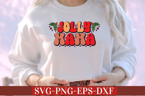 Jolly mama SVG SVG DESIGNISTIC 