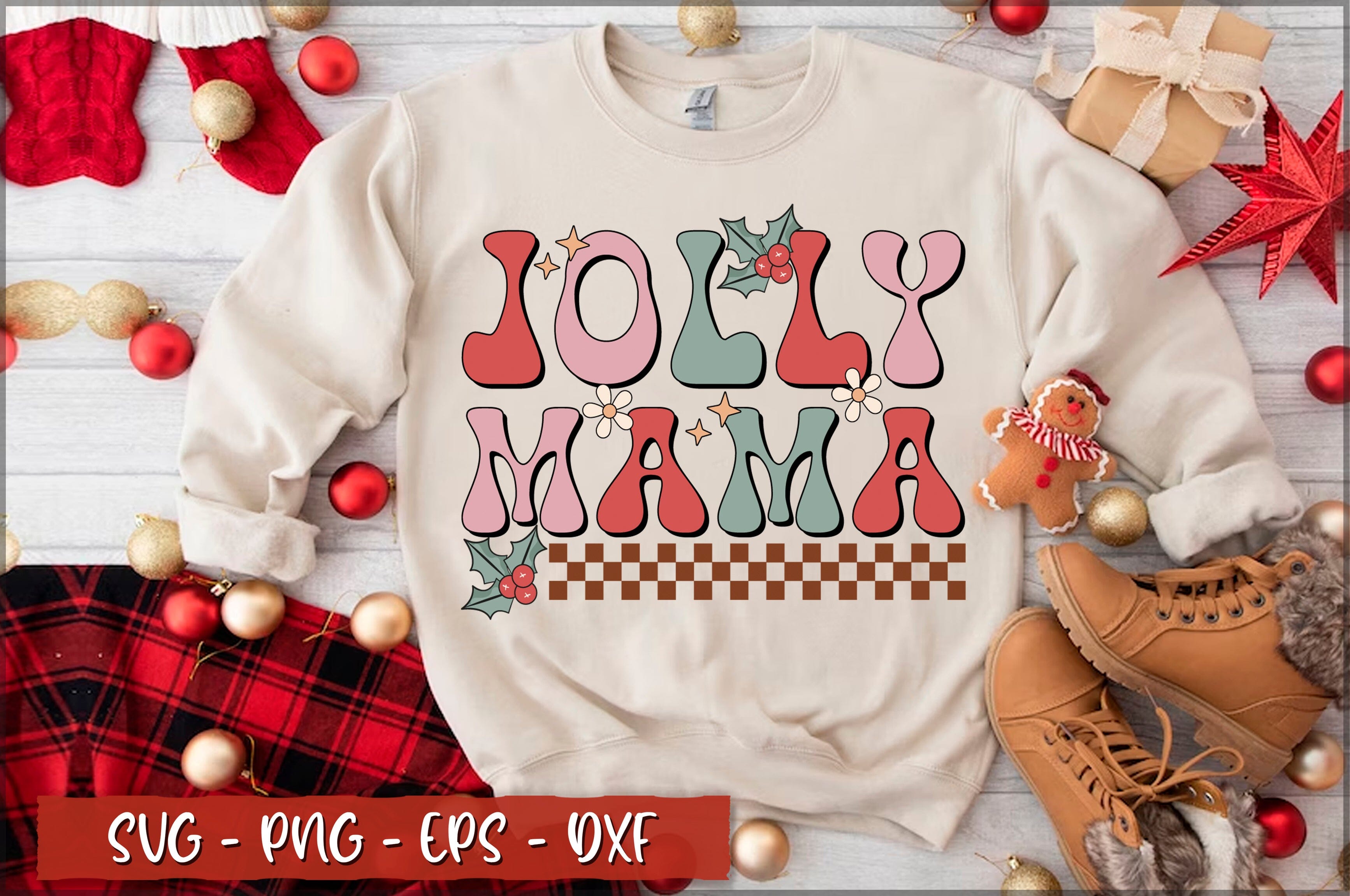 Jolly Mama SVG/PNG