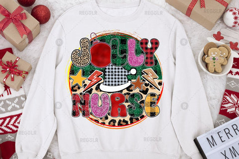 jolly nurse Sublimation Design Sublimation Regulrcrative 