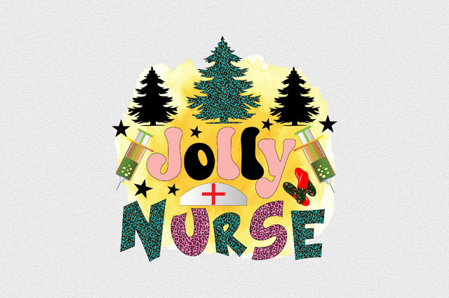Jolly Nurse Sublimation SVGArt 