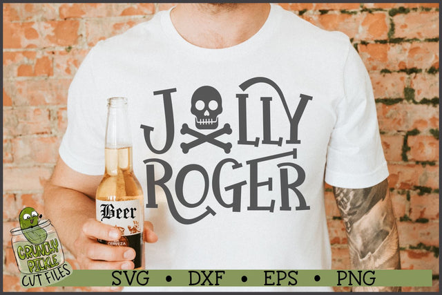 Jolly Roger Pirate SVG File SVG Crunchy Pickle 