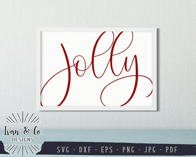 Jolly SVG Files | Christmas | Holidays | Winter SVG (842599872) SVG Ivan & Co. Designs 