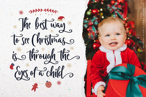 Jolystmas Font Allouse.Studio 