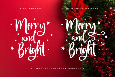Jolystmas Font Allouse.Studio 