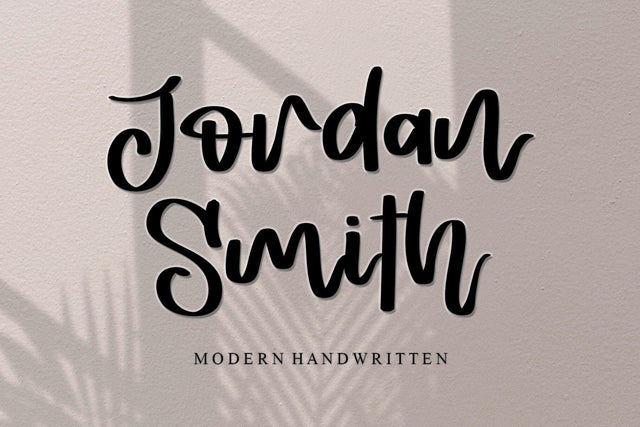 Jordan Smith Font Afandi Studio 