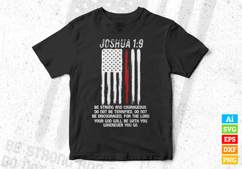 Joshua 19 American Flag Svg Cut Files SVG DesignDestine 