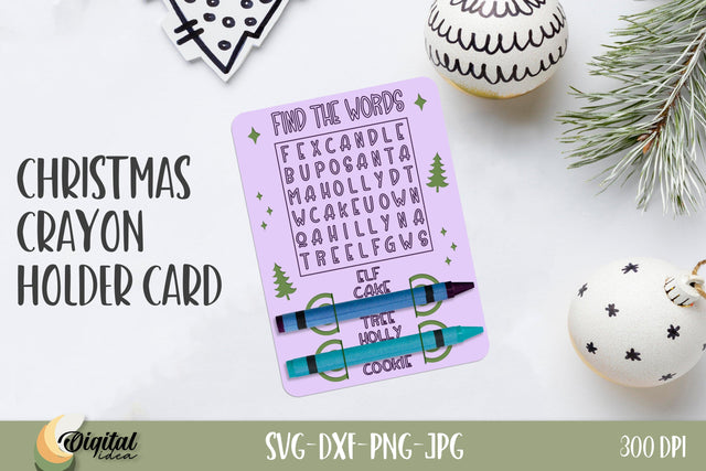 Joy Card Paper. Christmas Crayon Holder Cards. Paper Cut Christmas Cards 3D Paper Evgenyia Guschina 