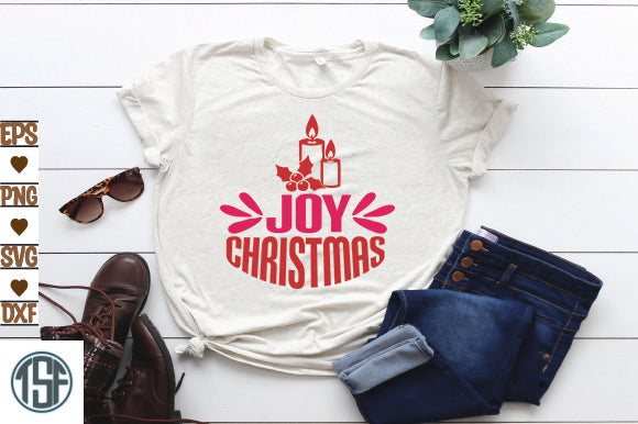 Joy Christmas SVG thesvgfactory 