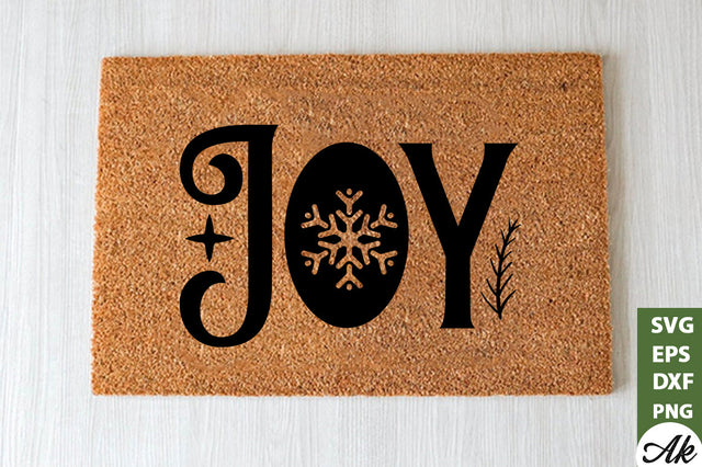 Joy Doormat SVG SVG akazaddesign 