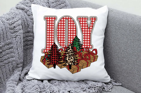 Joy Gingham Red Christmas Sublimation Sublimation Jagonath Roy 
