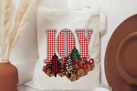 Joy Gingham Red Christmas Sublimation Sublimation Jagonath Roy 