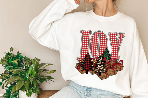 Joy Gingham Red Christmas Sublimation Sublimation Jagonath Roy 