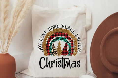 Joy Love Hope Peace Believe Christmas Sublimation Sublimation Jagonath Roy 