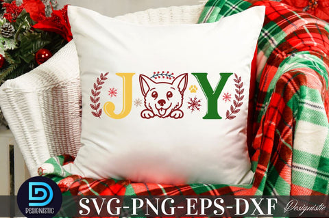 Joy, Mega Christmas Dog SVG Bundle SVG DESIGNISTIC 