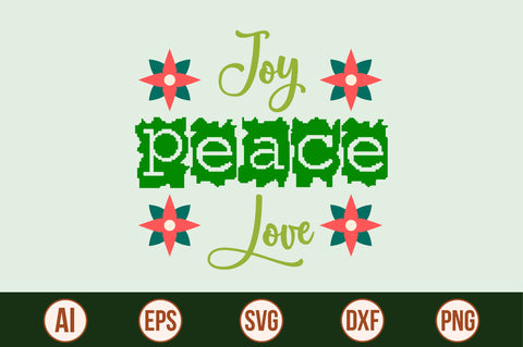 Joy Peace Love-svg SVG nirmal108roy 