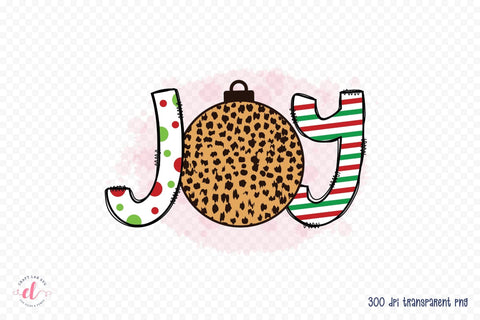 Joy PNG - Christmas Sublimation Design Sublimation CraftLabSVG 
