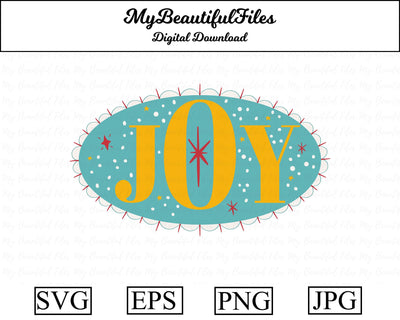 Joy sign - Christmas SVG MyBeautifulFiles 
