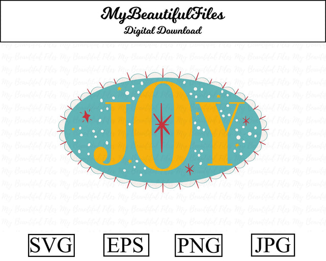 Joy sign - Christmas SVG MyBeautifulFiles 