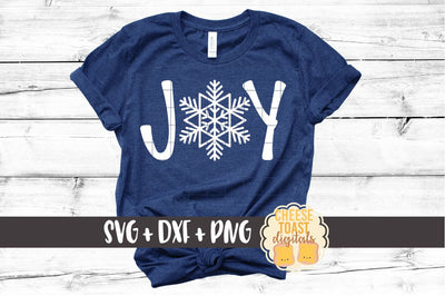 Joy - Snowflake - Christmas SVG Files SVG Cheese Toast Digitals 