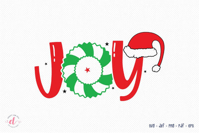Joy SVG, Christmas SVG Cut File SVG CraftLabSVG 