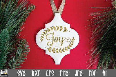 Joy SVG Cut File - Christmas SVG SVG Old Market 