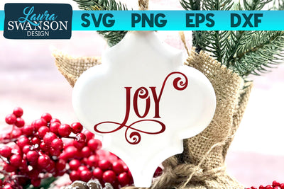 Joy SVG Cut File SVG Laura Swanson Design 