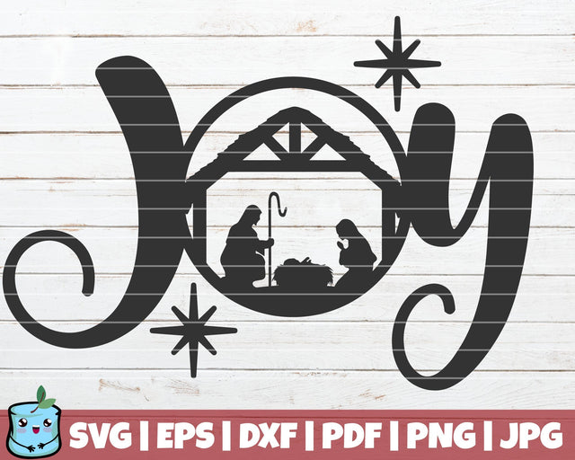 Joy SVG MintyMarshmallows 