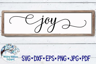 Joy SVG SVG Wispy Willow Designs 