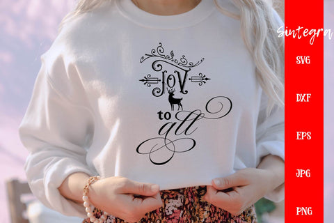 Joy to all SVG Free For Commercial Use SVG Sintegra 