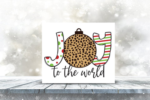 Joy to the World | Christmas PNG Sublimation Sublimation CraftLabSVG 
