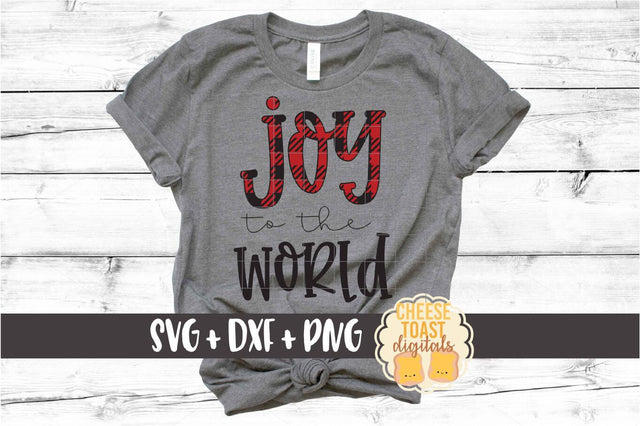 Joy To The World - Christmas SVG PNG DXF Cut Files SVG Cheese Toast Digitals 