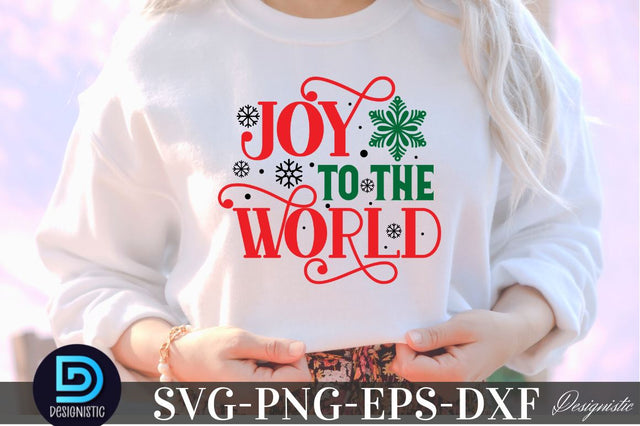 Joy to the world, Christmas SVG SVG DESIGNISTIC 