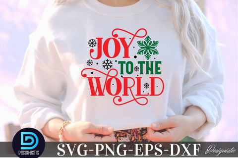 Joy to the world, Christmas SVG SVG DESIGNISTIC 