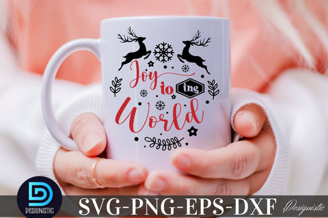 Joy to the world, Christmas SVG SVG DESIGNISTIC 