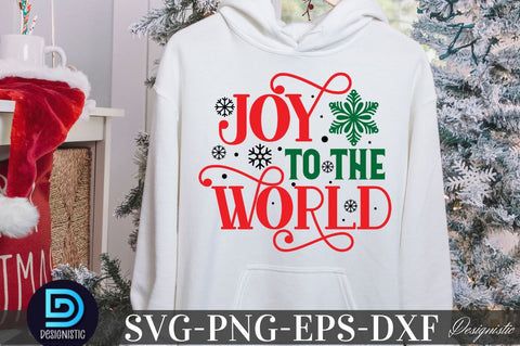 Joy to the world, Christmas SVG SVG DESIGNISTIC 