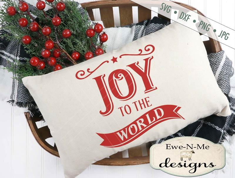 Joy To The World - Cutting File SVG Ewe-N-Me Designs 