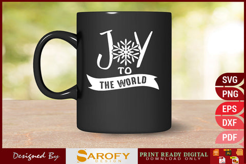 Joy to the world Funny Design SVG Cut File SVG Sarofydesign 